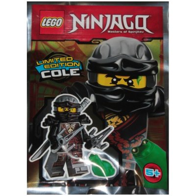 LEGO Ninjago Figur - Black Cole Limited Edition 891727 FP