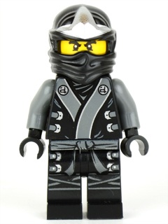 LEGO Ninjago Figur - Black Cole Kimono Final Battle BL3-13