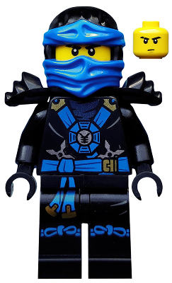 LEGO Ninjago Figur Jay black Deepstone Possession BL2-22