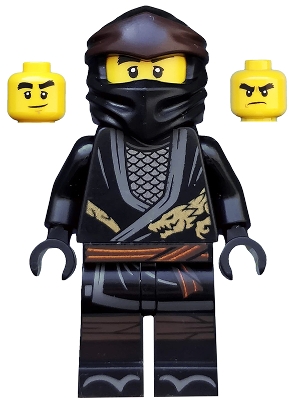 LEGO Ninjago Figur - Black Cole  Legacy BL4