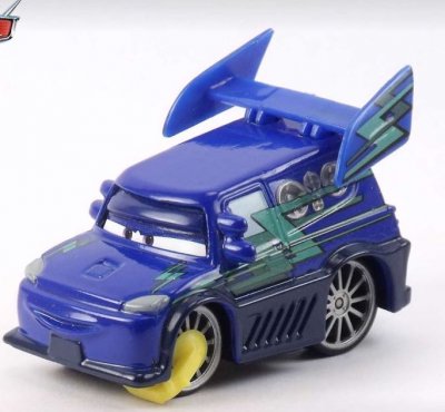 Disney Pixar Cars Bilar Mattel - DJ Party Impound Locked CB1-211