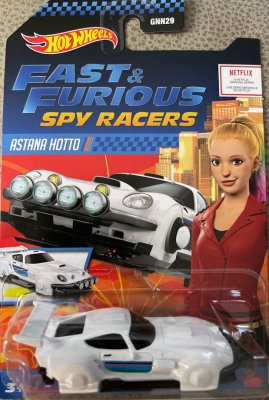 Hot Wheels Mattel Cars Bilar 7cm Fast & Furious Spy Racers Astana Hot Vit