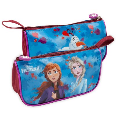 Pennfodral Pennfack Disney Frost Frozen Elsa Anna Olof Blå/Vinröd