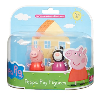 Maki figurer Peppa Pig Greta Gris Twin 2-Pack Greta & Sonja Zebra