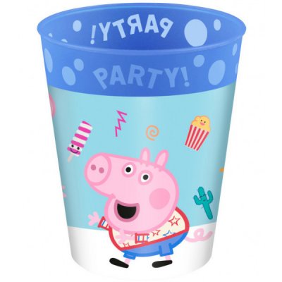 Hasbro Greta Gris 1st PEPPA PIG PARTY Mugg 250ml Blå
