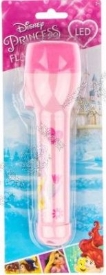 ZTR Disney Flashlight Ficklampa LED 16cm Disney Princess Rosa