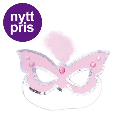 Robetoy mask Princess Mask Rosa Butterfly Fjäril