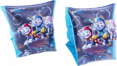 Nickelodeon Paw Patrol bada 3-6år Armpuffar Simkuddar Simpuffar  Seapatrol