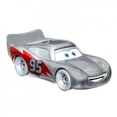 Leksaker Disney Cars Bilar 100th Anniversary Silver metall McQueen