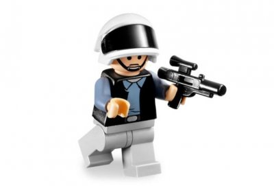 Lego Star Wars Figurer Rebel Scout med vapen LF50-62