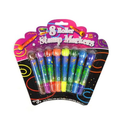 Robetoy 22624 Stamp Markers med Stämplar 8-Pack 10cm