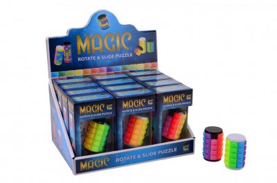 Leksaker 1st Magic Kub Rotate & Slide Puzzle Pussel Pyssel 7cm rest 8