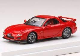 VN Leksaker Bilar Cars metall 1:64 Mazda RX-7 röd VN64