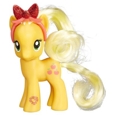 Hasbro Leksaker Häst My Little Pony Figur 10cm Applejack Orange