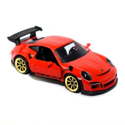 PGP Majorette Cars bilar 7cm Metall 1:64 Porsche 911 GT3 RS - RÖD