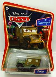 Disney Cars Bilar Supercharged Mattel Sarge Jeepen