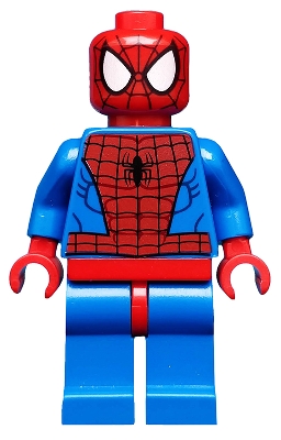 Lego Figurer Spiderman Spider-Man Black Web Pattern BL2-37