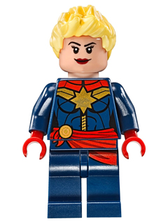Lego Figur Batman Avengers Captain Marvel Red Sash BL5
