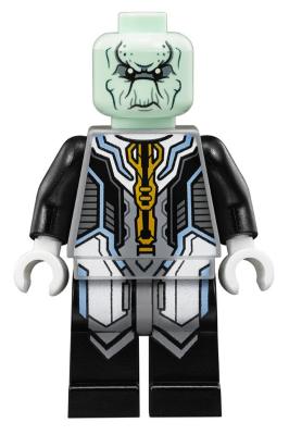 LEGO Superheroes Avengers Marvel Ebony Maw Light Aqua Head BL5