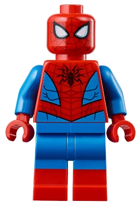 Lego Figurer Spiderman Spider-Man Metallic Light Blue Eye BL3-30