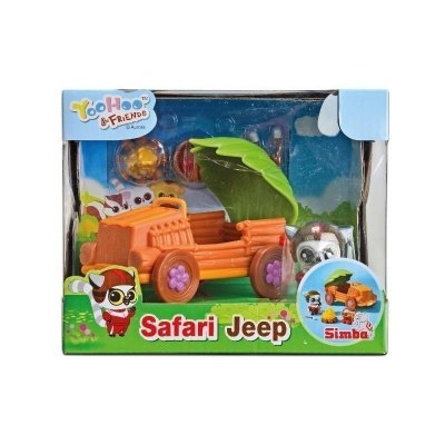 Simba Leksaker - Yoohoo & Friends Safari Jeep Set