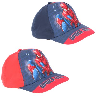 Keps Cap Hat 0194 Marvel Spiderman Spider-man 54/56cm BLÅ Välj