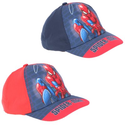 Keps Cap Hat 0194 Marvel Spiderman Spider-man 54/56cm RÖD Välj