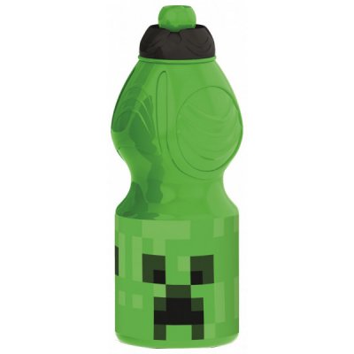 Minecraft 40432 Creeper Comic Vattenflaska Dricksflaska Bottle 40cl grön
