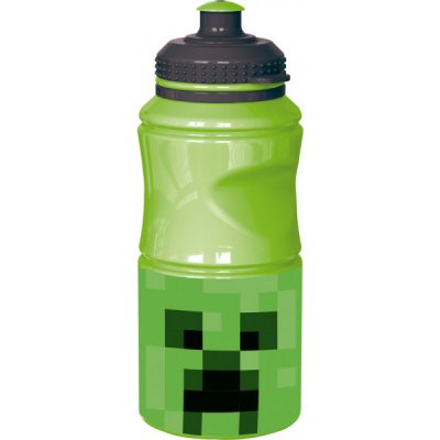 Minecraft Creeper Vattenflaska Dricksflaska Sport 38cl 0455 Lime/grön