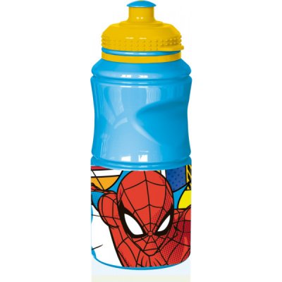 Spiderman Spider-Man Vattenflaska Dricksflaska Sport 38cl 4755 Ljusblå