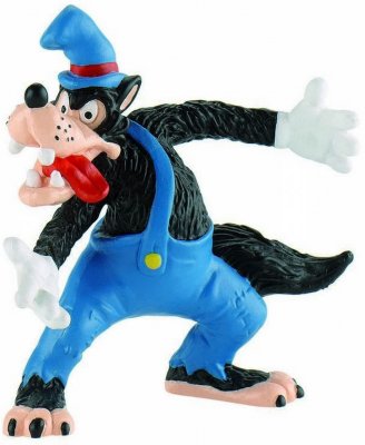 Bullyland Figur Disney De tre små grisarna Wolf Stora Stygga Vargen