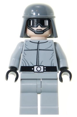 Lego Figurer Star Wars  AT-ST Pilot klassisk BL3