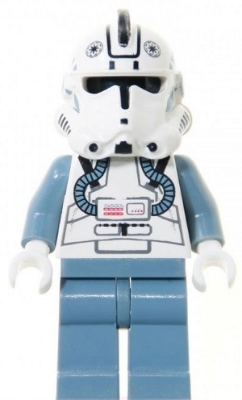 Leksaker LEGO Figur Clone Pilot (Sand Blue Legs) klassisk BL5