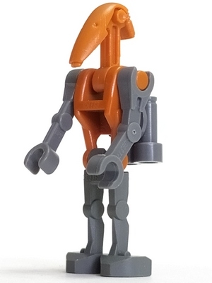Lego Figurer Star Wars 1st Rocket Battle Droid komplett STW1-12A