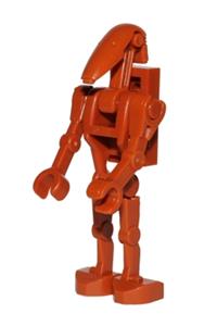 Lego Figurer Star Wars 1st Battle Droid Orange STW1-3A