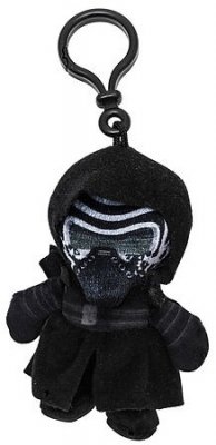 Plush Disney Väskclips Keychain Nyckelring Star Wars Kylo Ren 8cm
