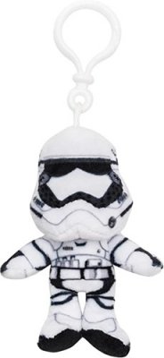 Plush Disney Väskclips Keychain Nyckelring Star Wars Stormtrooper 8cm