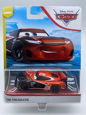 Disney Cars 3 Bilar Pixar Mattel Metall Maki Tim Treadless Metallic FP