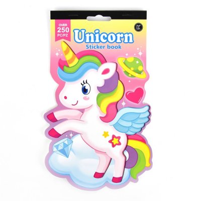 Leksaker Pyssel 51060 UNICORN STICKER BOOK 250st Stickers