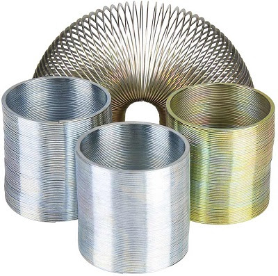 Robetoy Leksaker 59135 Spiral Mini Spring GOLD & SILVER 35mm