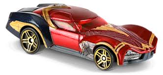Hot Wheels Batman DC Cars Bilar metall Wonderwoman Red FP