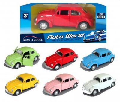 Leksaksbilar 4514 Leksaker Cars Bilar Volkswagen Bubbla 12cm Välj