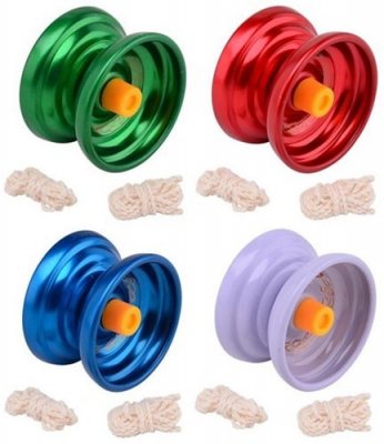 Leksaker Jo-Jo Jojo YoYo Trissa 29483 Superspin Metallic Metall 7cm Välj