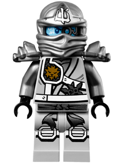 LEGO Ninjago Figur Zane Titanium Jungle Robe NJO2-16A