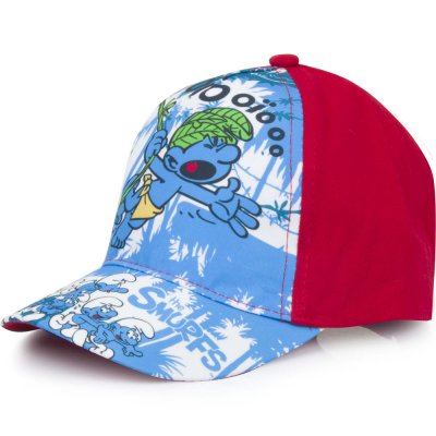 ZTR Keps Cap Kepsar Hat Baby Smurfarna Smurfs Röd 48cm