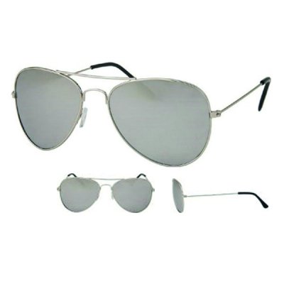 ZTR Solglasögon UV400 CE-Märkta VIPER Pilot Aviator Silver